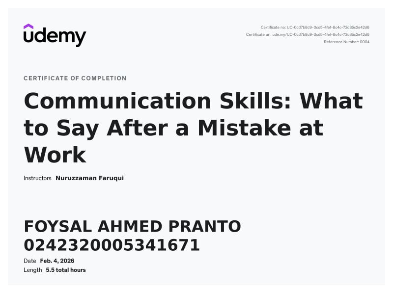 Communication Skills at Work